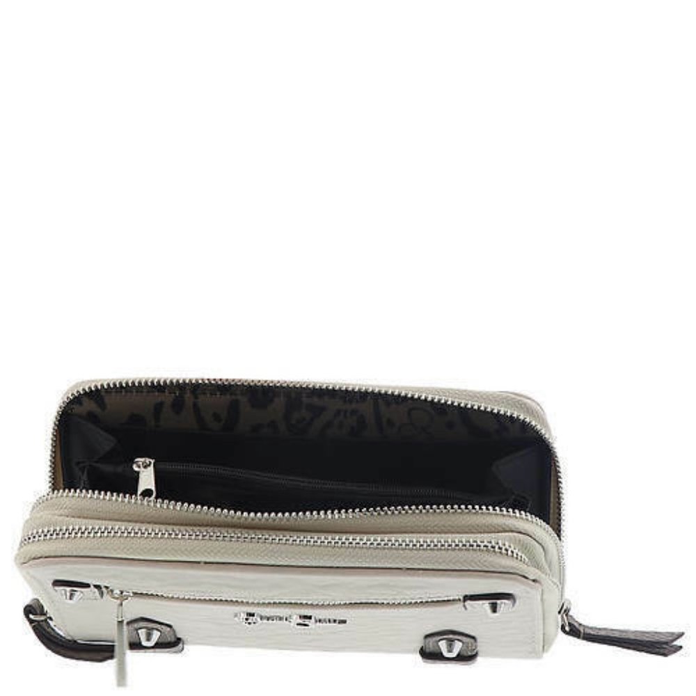 Jessica Simpson Tatiana Wristlet Parch/Fog - Picture 3 of 4